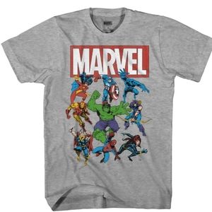 Marvel TShirt M Medium Color HTR